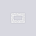 Maze Runner Rectangle Rim Clay Stencil