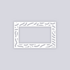 Maze Runner Rectangle Rim Clay Stencil