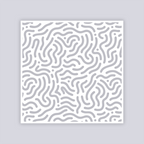 Maze Runner Square Clay Stencil