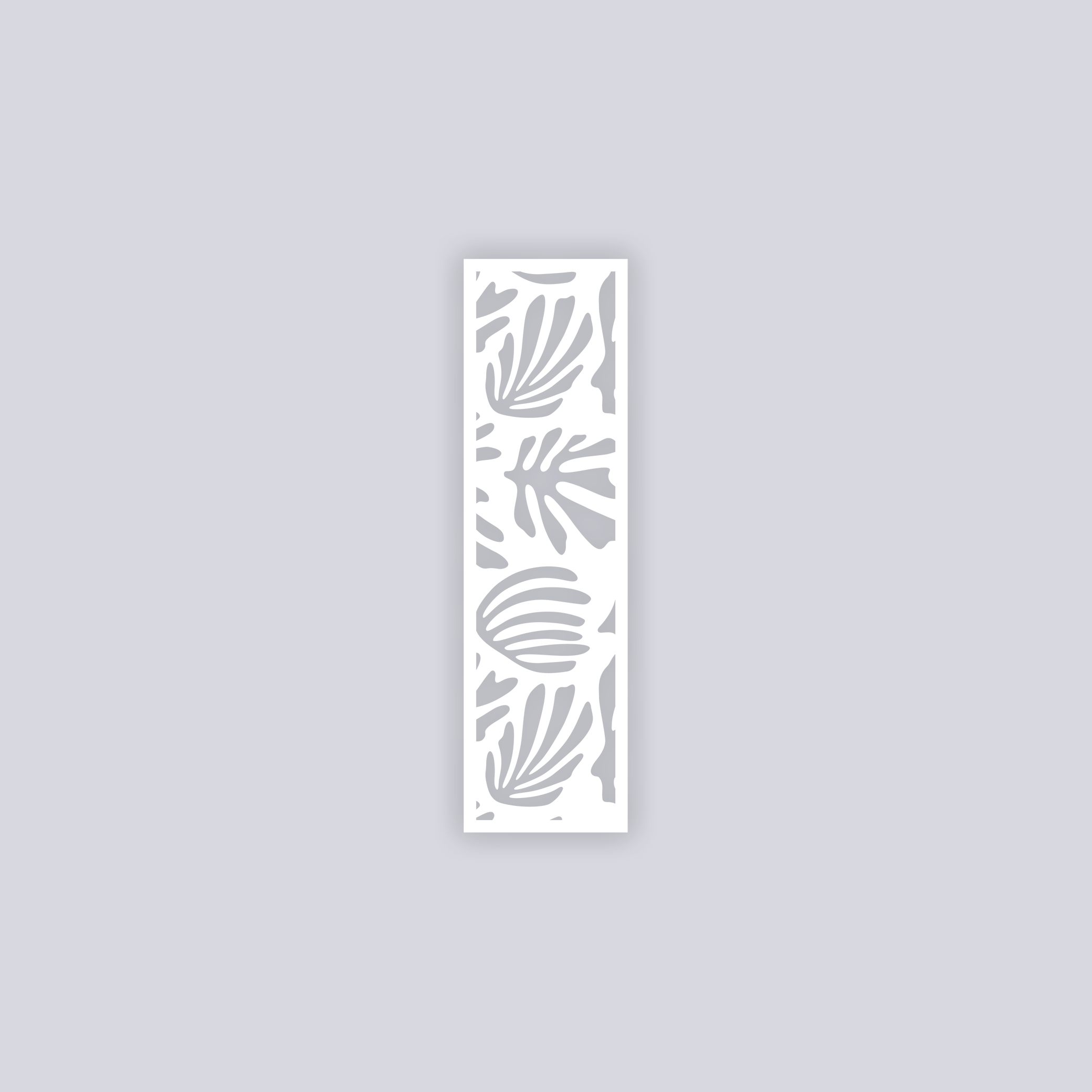 Modern Reef Rectangle Clay Stencil