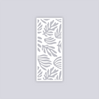 Modern Reef Rectangle Face Clay Stencil