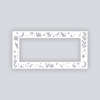 Moonlit Meadow Rectangle Rim Clay Stencil