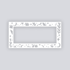 Moonlit Meadow Rectangle Rim Clay Stencil