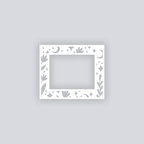 Moonlit Meadow Rectangle Rim Clay Stencil