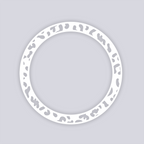 Morph Circle Rim Clay Stencil