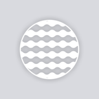 Ripple Effect Circle Clay Stencil