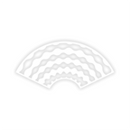 Ripple Effect Cups + Cones Clay Stencil