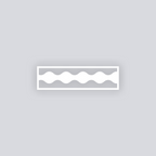 Ripple Effect Rectangle Clay Face Stencil