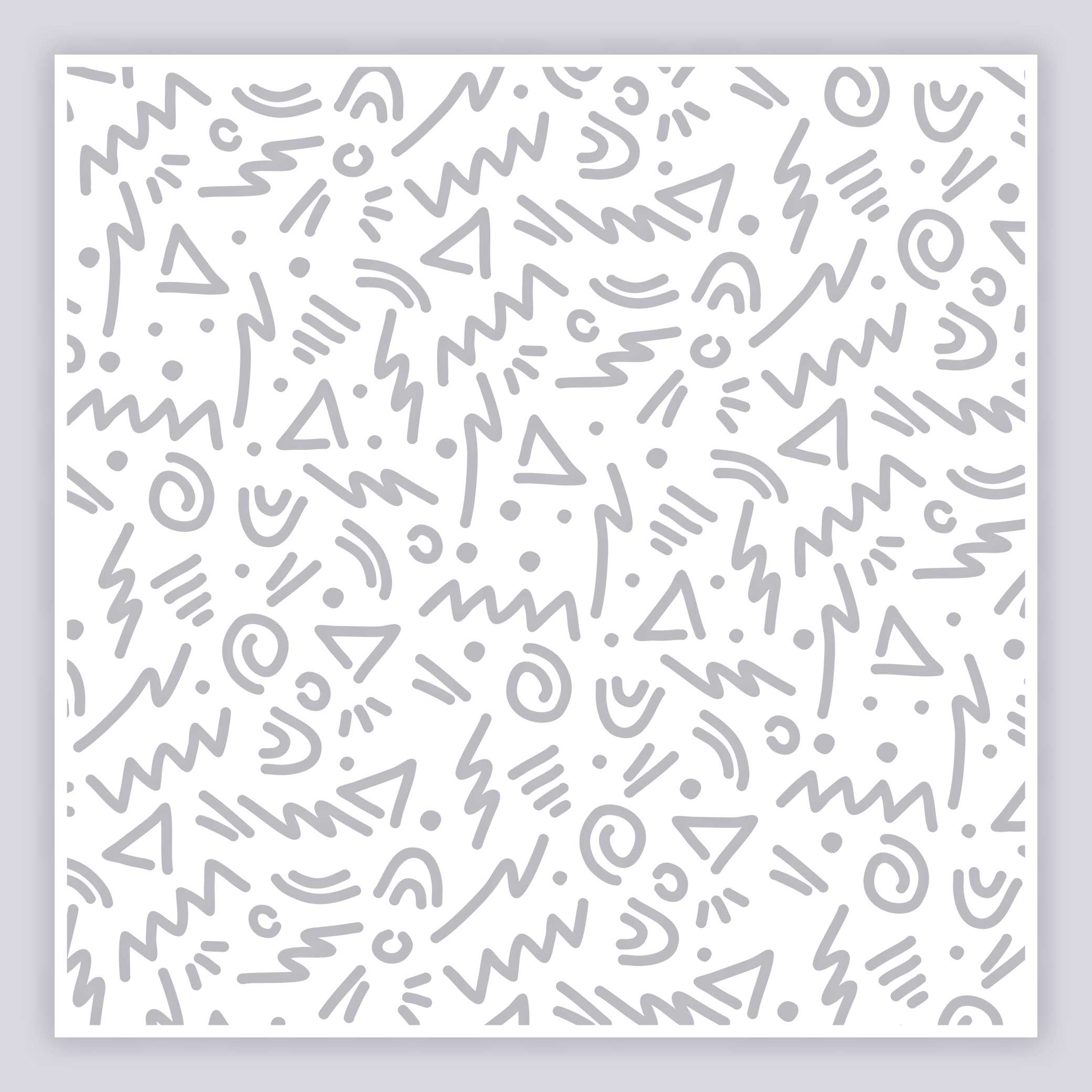 Roller Rink Full Clay Stencil