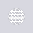 Sabertooth Circle Clay Stencil