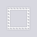 Sabertooth Square Rim Clay Stencil