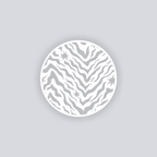 Safari Stardust Circle Clay Stencil