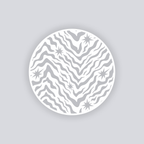 Safari Stardust Circle Clay Stencil