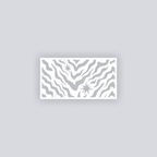 Safari Stardust Rectangle Clay Face Stencil