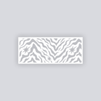 Safari Stardust Rectangle Clay Face Stencil