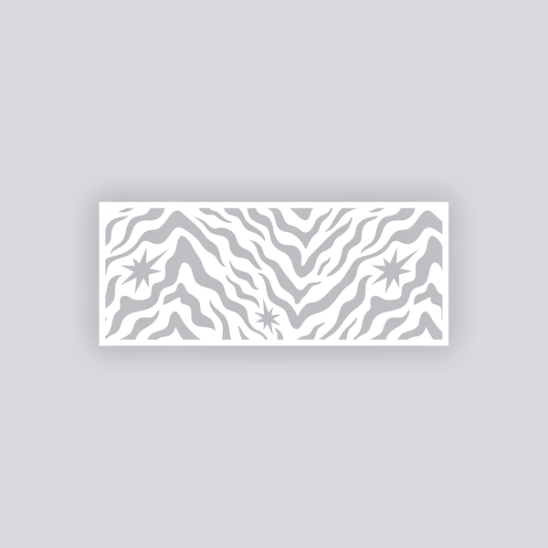 Safari Stardust Rectangle Clay Face Stencil