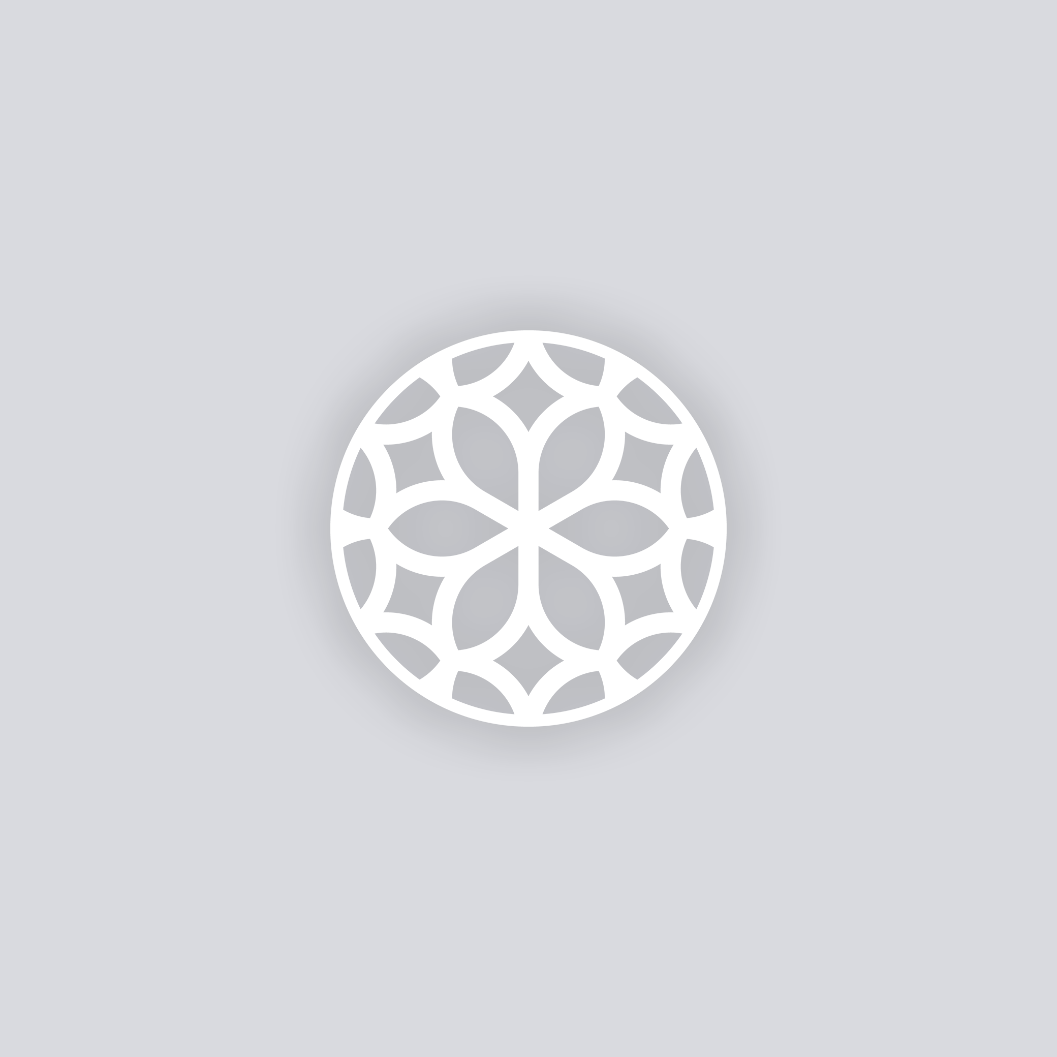 Serenity Circle Clay Stencil