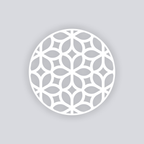 Serenity Circle Clay Stencil