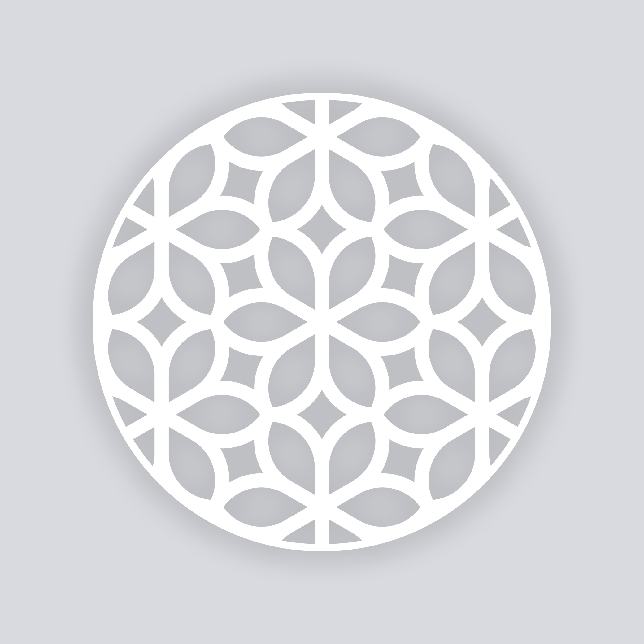 Serenity Circle Clay Stencil