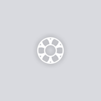 Serenity Circle Rim Clay Stencil