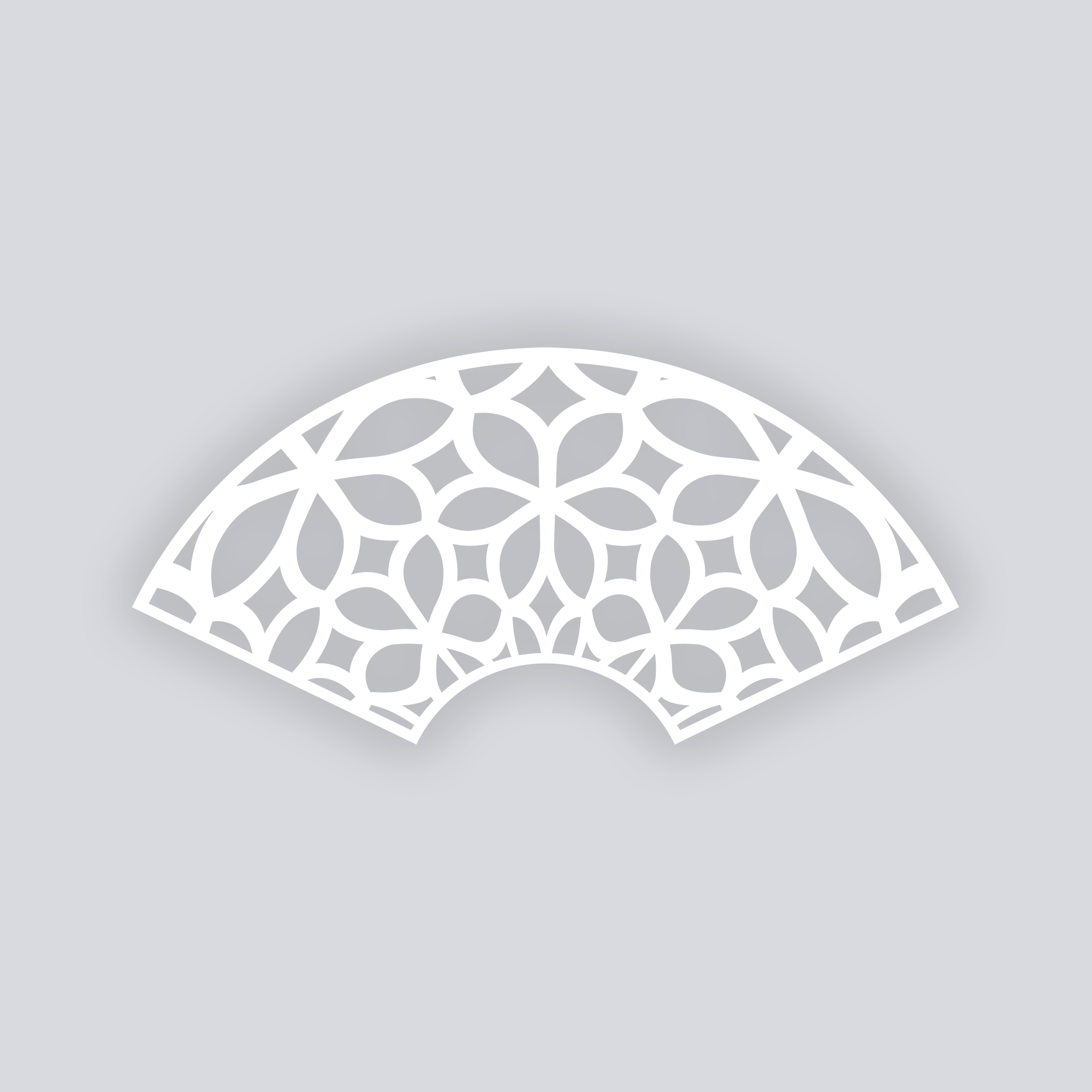 Serenity Cups + Cones Clay Stencil