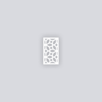 Serenity Rectangle Clay Face Stencil