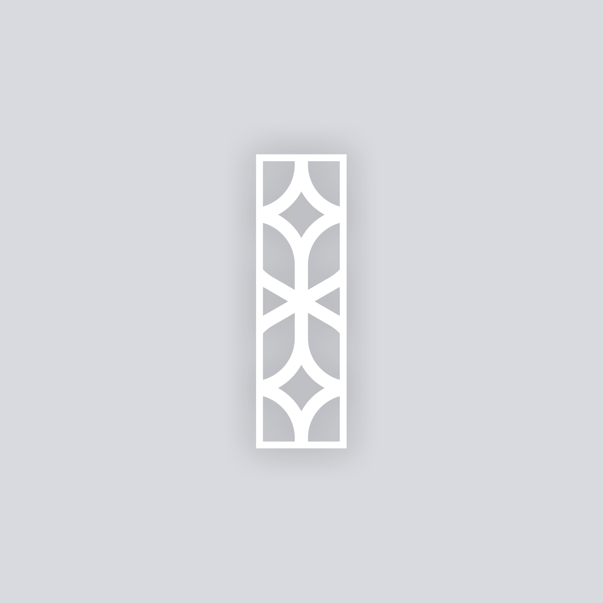 Serenity Rectangle Clay Face Stencil