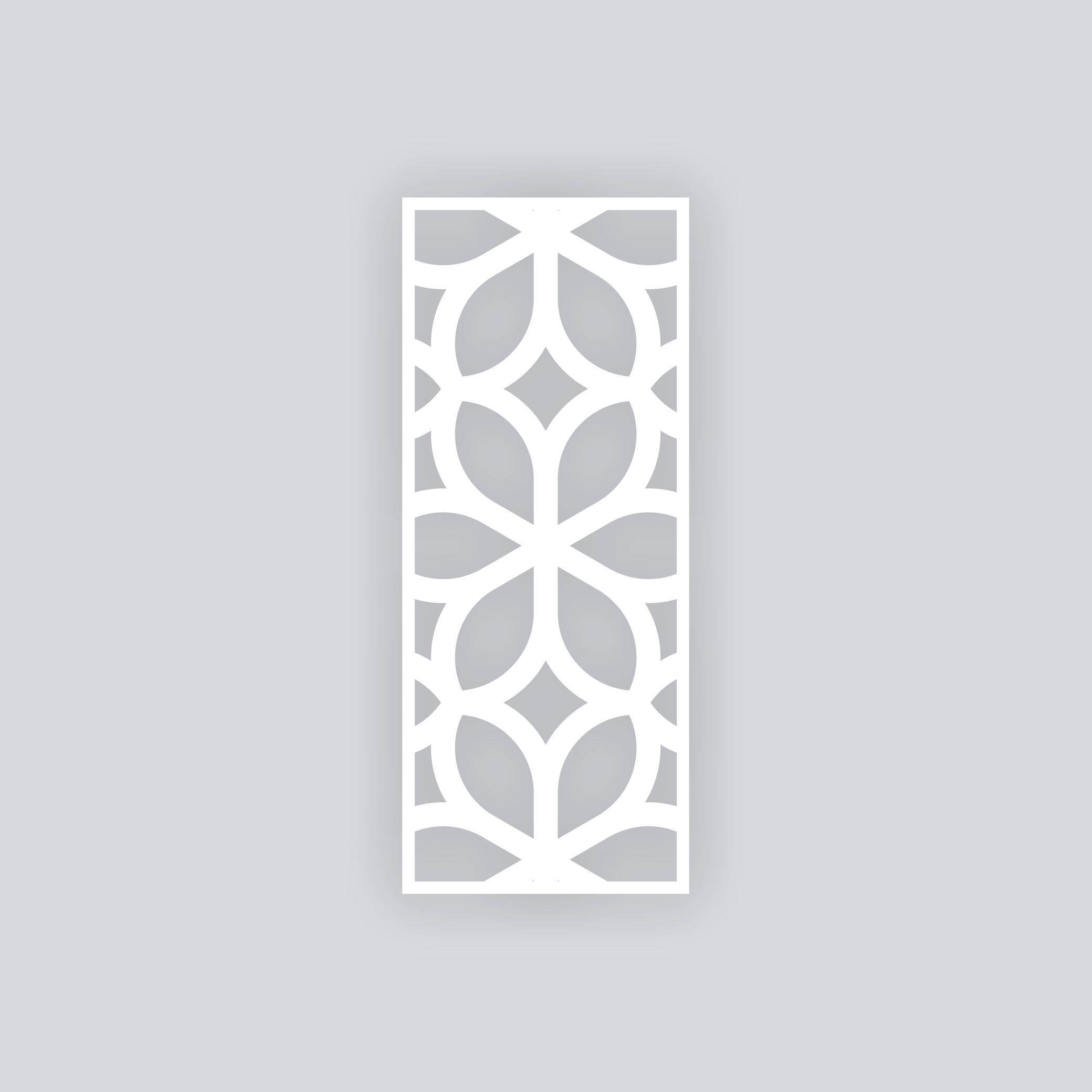 Serenity Rectangle Clay Face Stencil