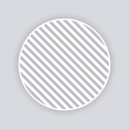 Snail Mail Stripes Circle Clay Stencil