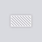 Snail Mail Stripes Rectangle Clay Face Stencil