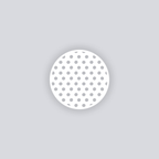 Spot On Circle Clay Stencil