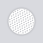 Spot On Circle Clay Stencil