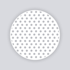 Spot On Circle Clay Stencil