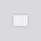 Spot On Rectangle Clay Face Stencil