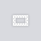 Spot On Rectangle Rim Clay Stencil