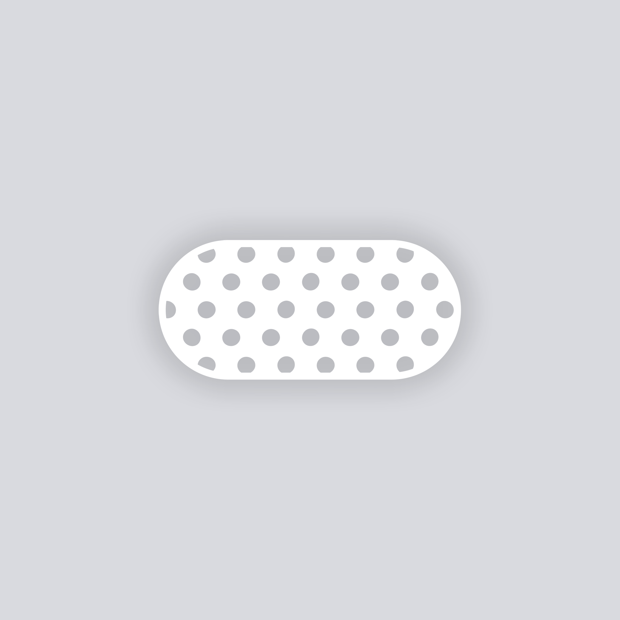 Spot On Rounded Rectangle Face Clay Stencil – Smashed Clay + Studios