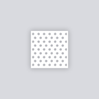 Spot On Square Clay Stencil