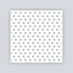 Spot On Square Clay Stencil