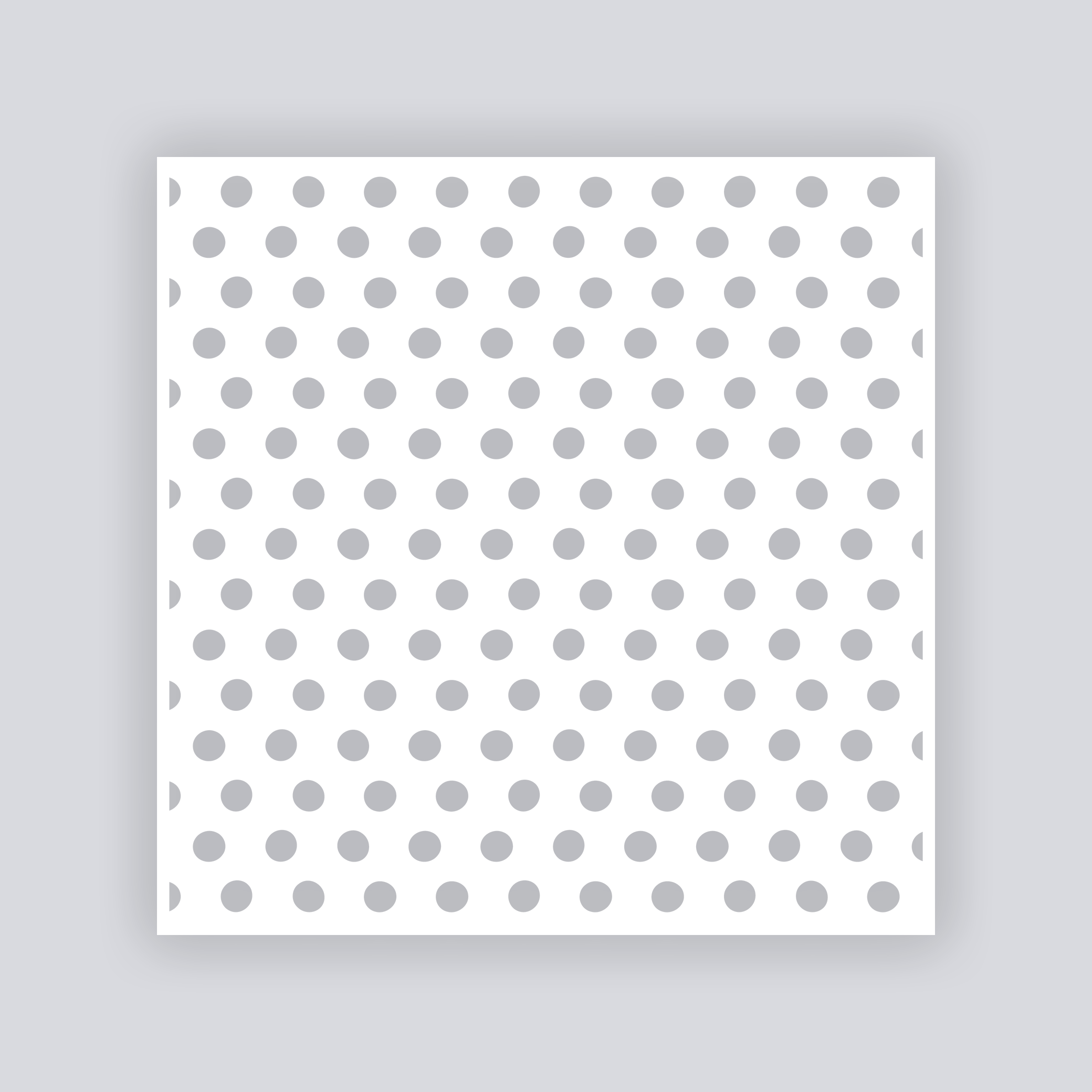 Spot On Square Clay Stencil