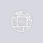 Sun Block Circle Clay Stencil