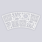 Sun Block Lg Cup Clay Stencil