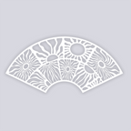 Sun Block Lg Cup Clay Stencil