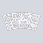 Sun Block Lg Cup Clay Stencil