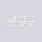Sun Block Rectangle Clay Stencil