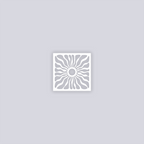 Sun Block Square Clay Stencil