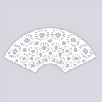 Sun Drops Lg Cup Clay Stencil