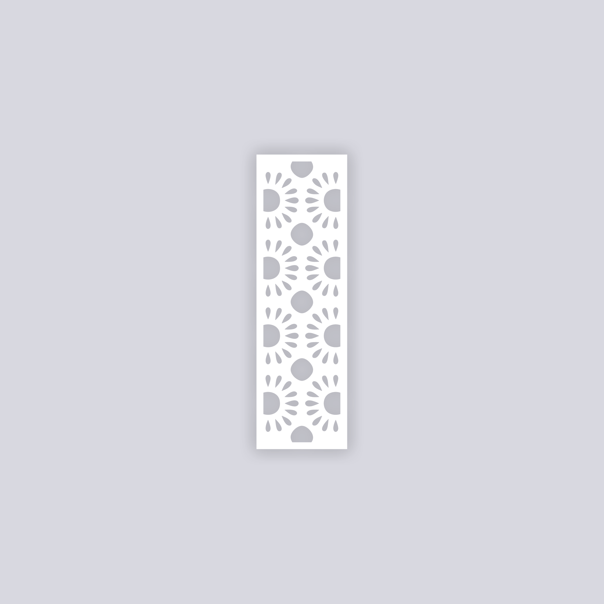 Sun Drops Rectangle Clay Stencil