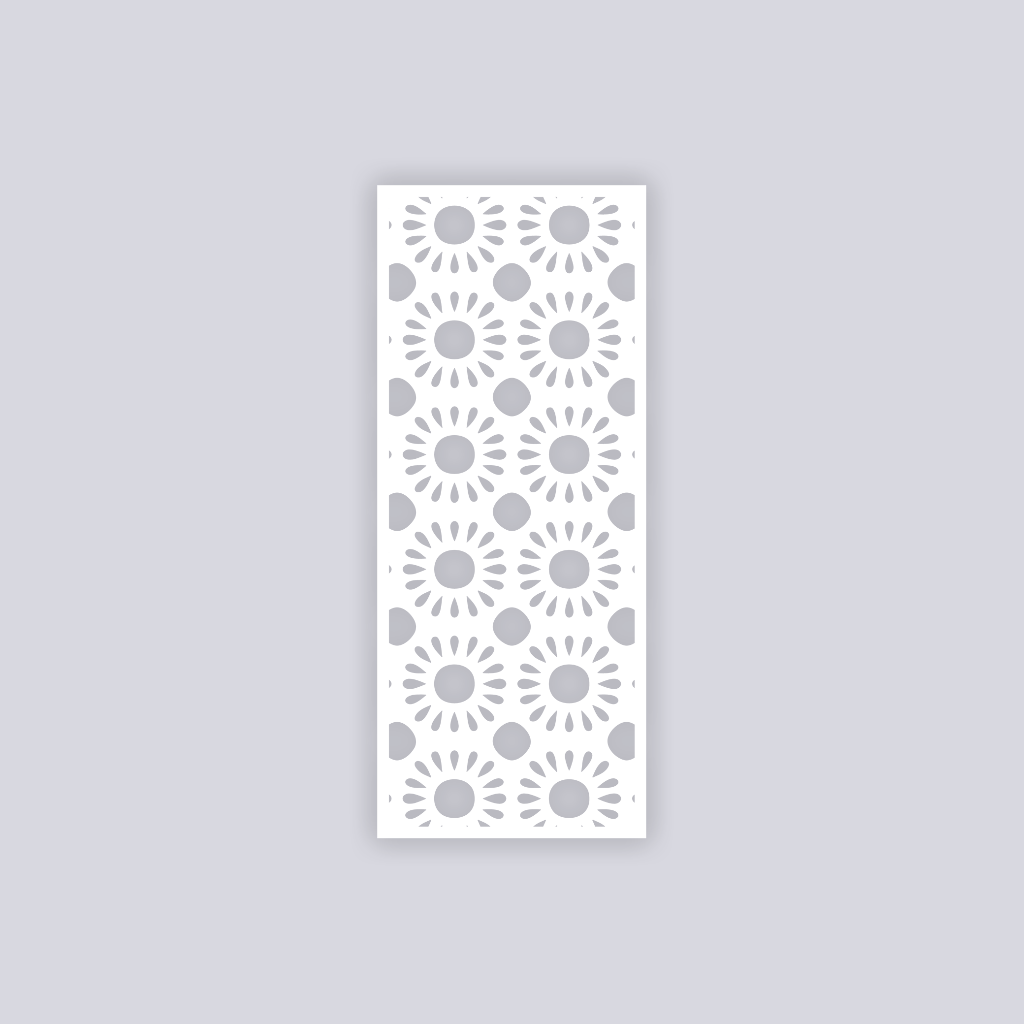 Sun Drops Rectangle Clay Stencil