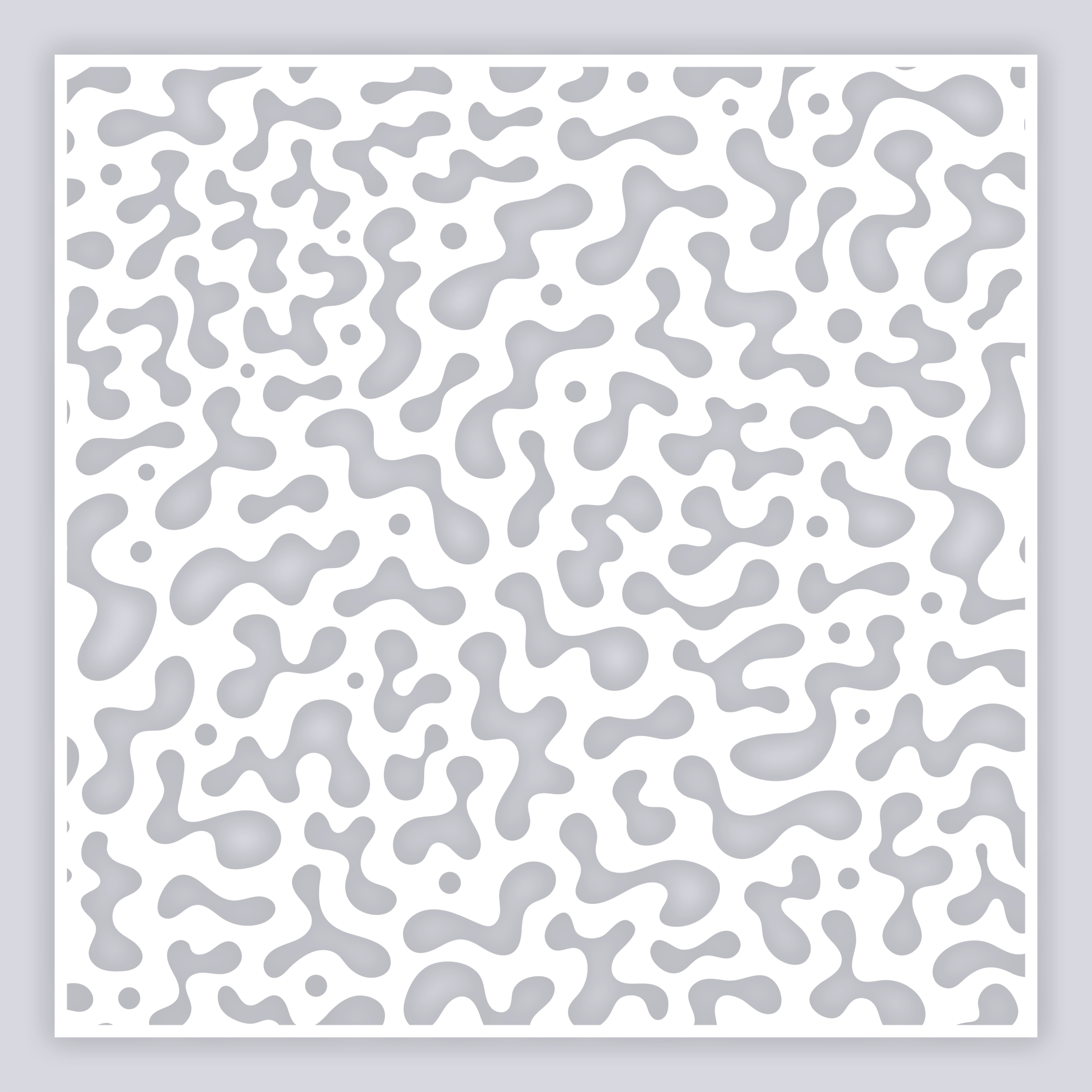 Terrazzo Full Clay Stencil