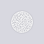 Terrazzo Circle Clay Stencil